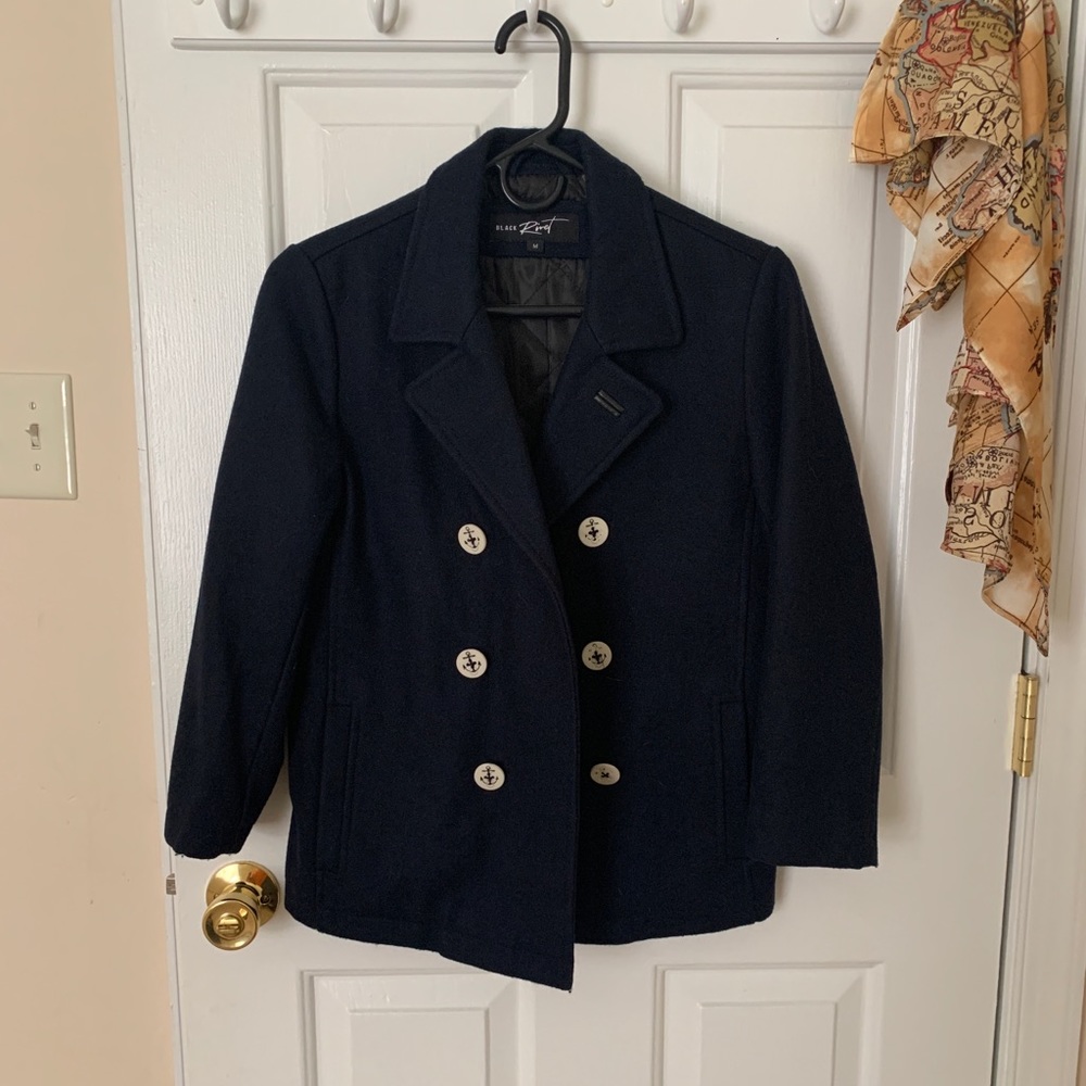 Boys Black Rivet Jacket